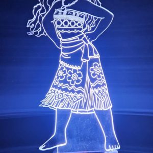 Lampe LED multicolore Vaïana