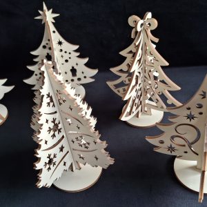 Lot de 5 sapins
